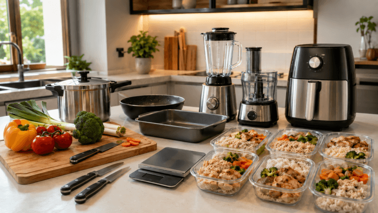 Equipamentos para vender marmitas em casa com utensílios, panelas e eletrodomésticos
