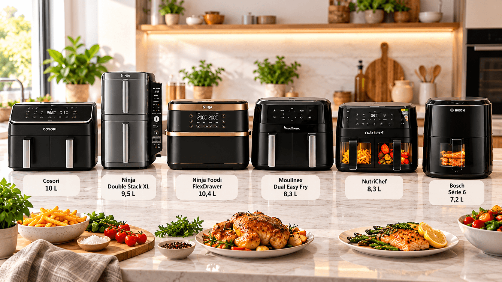 Air fryers grandes em Portugal: 6 modelos de grande capacidade para famílias